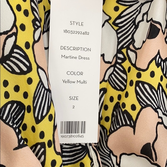 NEW • Veronica Beard • Martine Floral Midi Dress - Picture 7 of 7